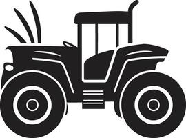 Antique Tractor Vector Image Rural Tractor Vector Graphic Design