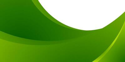 abstract green background with waves vector