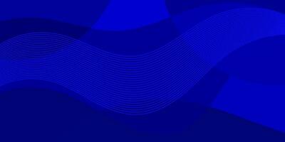 abstract blue dynamic background with lines vector