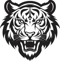 Cosmic Tiger Space Inspired Vector Imagery Intricate Tiger Portrait Vector Precision
