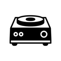 Hot Plate icon in vector. Illustration vector