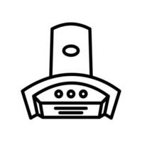 Kitchen Exhaust icon in vector. Illustration vector