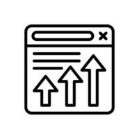 SEO Google Ranking icon in vector. Illustration vector