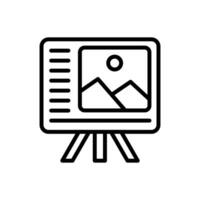 Photo SEO icon in vector. Illustration vector