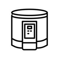 Yogurt Maker icon in vector. Illustration vector