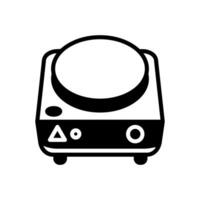 Electric Stove icon in vector. Illustration vector