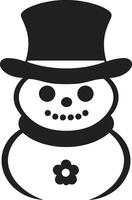 Vector Snowman Spectacle Frostys World Snowman Magic Unleashed Vector Illustration