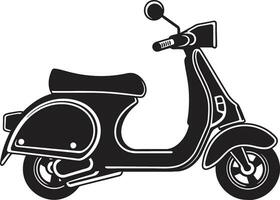 Scooter Tourist Map Illustration Scooter Ride Share Mobile App vector