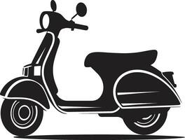scooter entrega Servicio bandera scooter reparar y mantenimiento vector