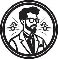 Vectorized Science Icons Portraits of Discovery Masters of Science Vector Scientist Illustrations