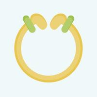 Icon Torg. related to Celtic symbol. flat style. simple design editable. simple illustration vector