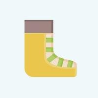 Icon Shoes. related to Celtic symbol. flat style. simple design editable. simple illustration vector