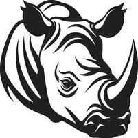 Crafting Rhino Portraits with Vector Art Abstract Rhino Vector Art A Unique Perspective