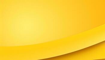 yellow silk fabric background with folds Ai generated photo