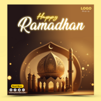 islamic digital banner templates. Ramadan social media story and post psd template