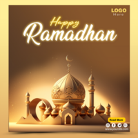 islamic digital banner templates. Ramadan social media story and post psd template