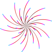 Natal celebração Estrela fogos de artifício explosão fantasia brilhando isolado abstrato fundo png