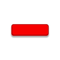illustration de une rouge bouton png