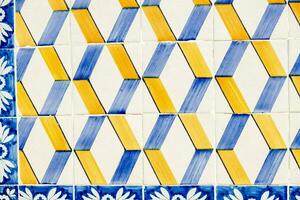 Colorful tile pattern photo