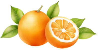 orange. ai génératif png