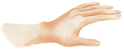 Hand. ai generativ png