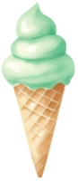 helado. ai generativo png