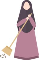 illustration av en muslim hemmafru png