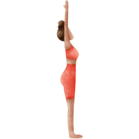 yoga pose, aquarelle yoga png