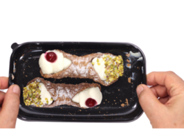 traditional Sicilian pastas Sicilian cannoli png