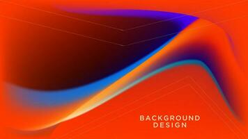 ABSTRACT BACKGROUND ELEGANT GRADIENT MESH ORANGE SMOOTH LIQUID COLORFUL DESIGN VECTOR TEMPLATE GOOD FOR MODERN WEBSITE, WALLPAPER, COVER DESIGN