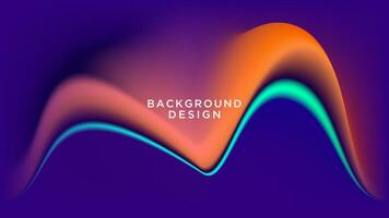 ABSTRACT BACKGROUND ELEGANT GRADIENT MESH BLUE ORANGE  SMOOTH LIQUID COLORFUL DESIGN VECTOR TEMPLATE GOOD FOR MODERN WEBSITE, WALLPAPER, COVER DESIGN