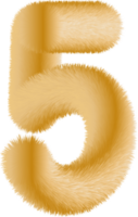 Number illustration. Hand drawn picture png