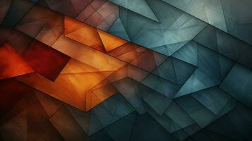 full color geometric background photo