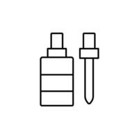 Perfume icon vector. Aroma illustration sign. Beauty symbol. Cosmetics logo. vector