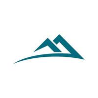 Mountain icon Logo vector