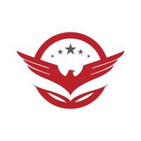 Falcon Logo Template vector