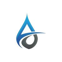 water drop Logo Template vector