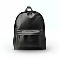 Front image of backpack for mockup purposes Generative AI photo