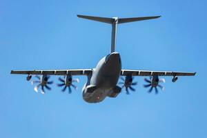 German Air Force Luftwaffe Airbus A400M Atlas transport plane. Aviation and military aircraft. photo