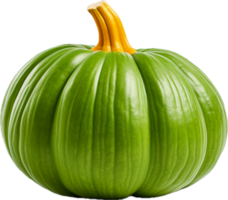 Green pumpkin png with AI generated.