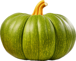 Green pumpkin png with AI generated.