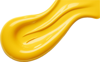 Dripping mustard png with AI generated.