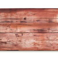 long planks of red sand white background , generated by AI photo