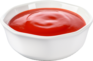 Ketchup bowl png with AI generated.