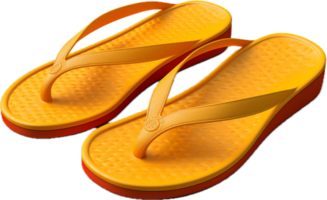 Flip flop png with AI generated.