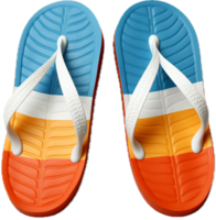 Flip flop png with AI generated.