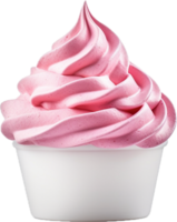 rosado azotado crema png con ai generado.