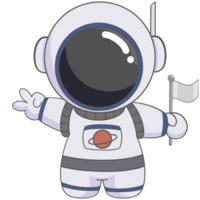 espacio, astronave, astronave, astronauta, mano dibujado, volar, luna, exterior, astronauta, traje espacial png