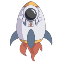 space, spacecraft, spaceship, astronaut, hand drawn, fly, moon, outer, spaceman, spacesuit png