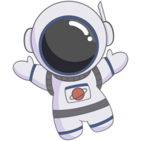 spazio, navicella spaziale, navicella spaziale, astronauta, mano disegnato, volare, Luna, esterno, astronauta, tuta spaziale png